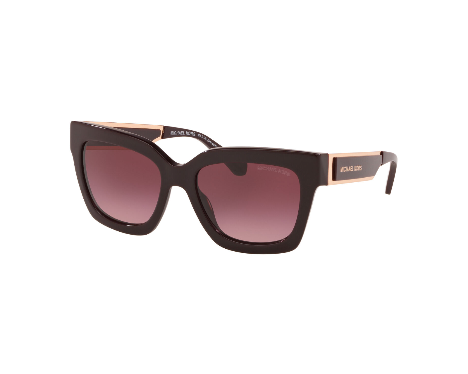 Lentes De Sol Michael Kors Mk 2102 33448h Borgoña Marrón