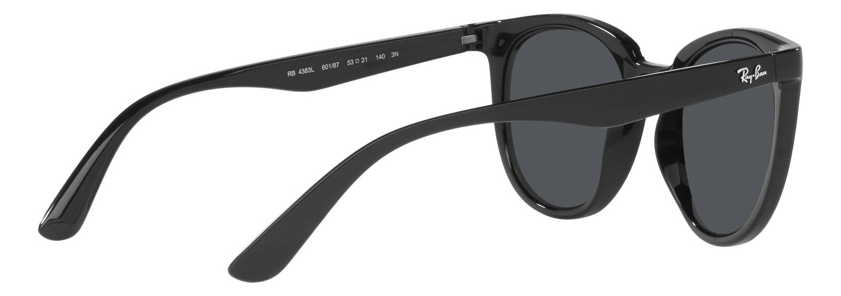 Foto 8 | Lentes de Sol Ray-Ban RB4383L color Gris Panto Full Grey
