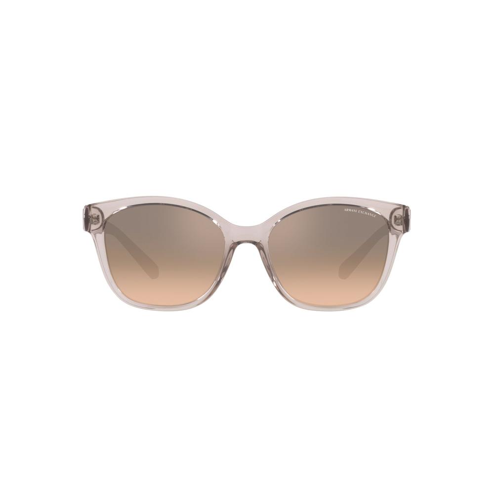 Foto 2 pulgar | Lentes de Sol Armani Exchange AX4127S Cat Eye Brown Mirror Silver Gradient