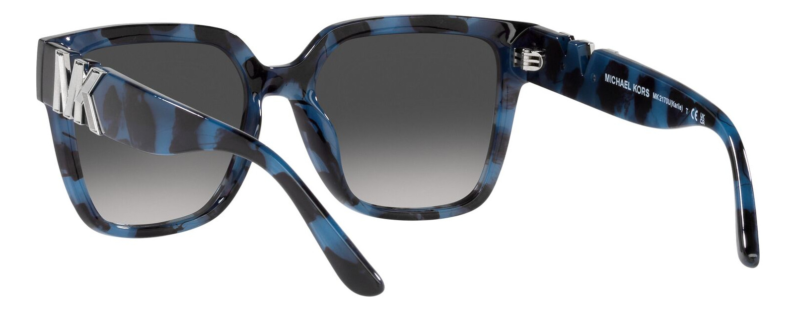 Foto 6 pulgar | Lentes De Sol Azul Degradados Michael Kors