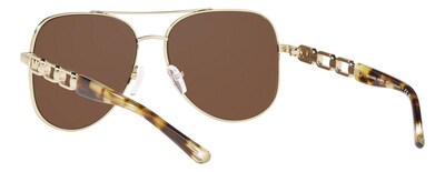 Foto 5 | Lentes de Sol Michael Kors MK1121 color Dorado Aviador