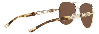 Foto 8 | Lentes de Sol Michael Kors MK1121 color Dorado Aviador