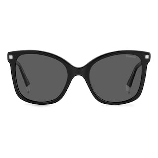 Foto 3 | Lentes de Sol Polaroid Cuadrado Negros para Mujer