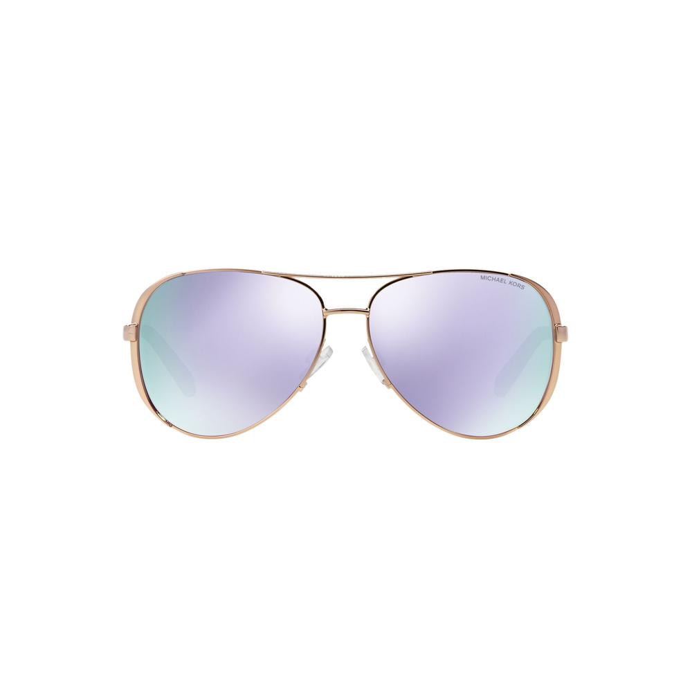 Lentes de Sol Michael Kors Mk5004 Piloto color Púrpura para Mujer