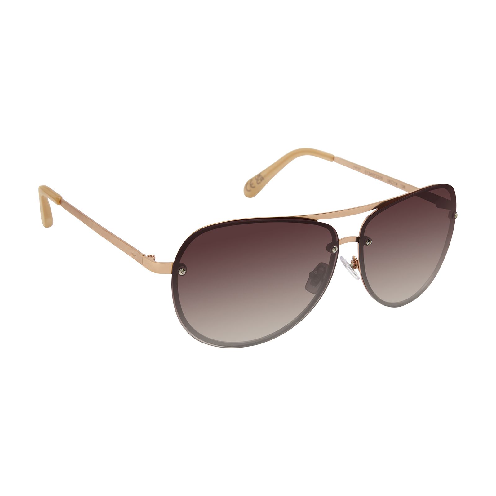 Foto 4 pulgar | Lentes de Sol Fossil FW157 color Dorado para Mujer