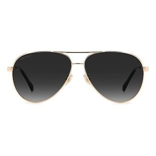 Foto 3 | Lentes de Sol Jimmy Choo 2057582m2609o color Dorado para Mujer