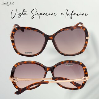 Foto 3 | Lentes de Sol Nicole Lee Toki Leopardo