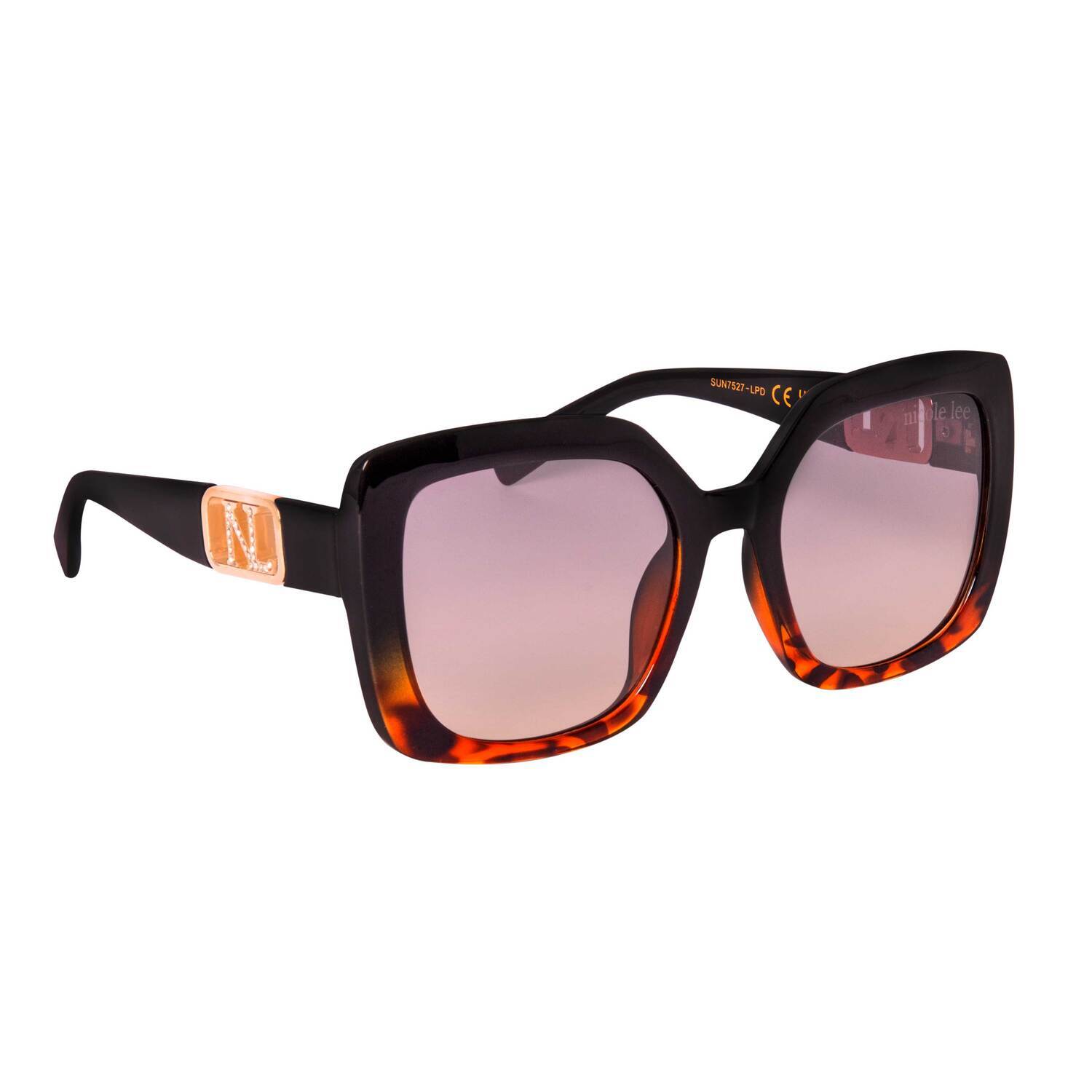 Foto 2 pulgar | Lentes de Sol Nicole Lee Salma Leopardo