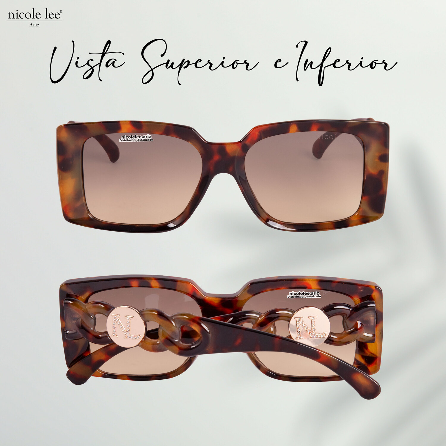 Foto 4 pulgar | Lentes de Sol Nicole Lee Modelo Kenia Leopardo