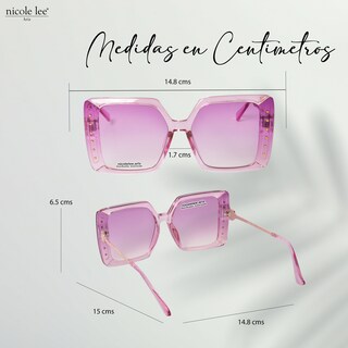 Foto 4 | Lentes de Sol Nicole Lee Yeri Morado
