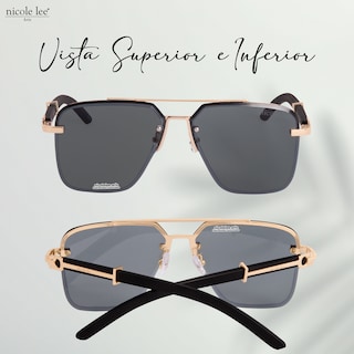 Foto 3 | Lentes de Sol Nicole Lee Stark Negros