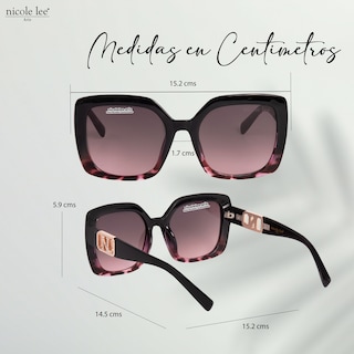 Foto 4 | Lentes de Sol Nicole Lee Salma Morado