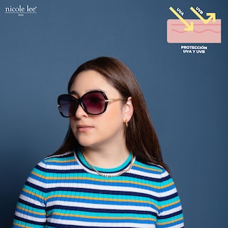 Foto 5 | Lentes de Sol Nicole Lee Toki Negros