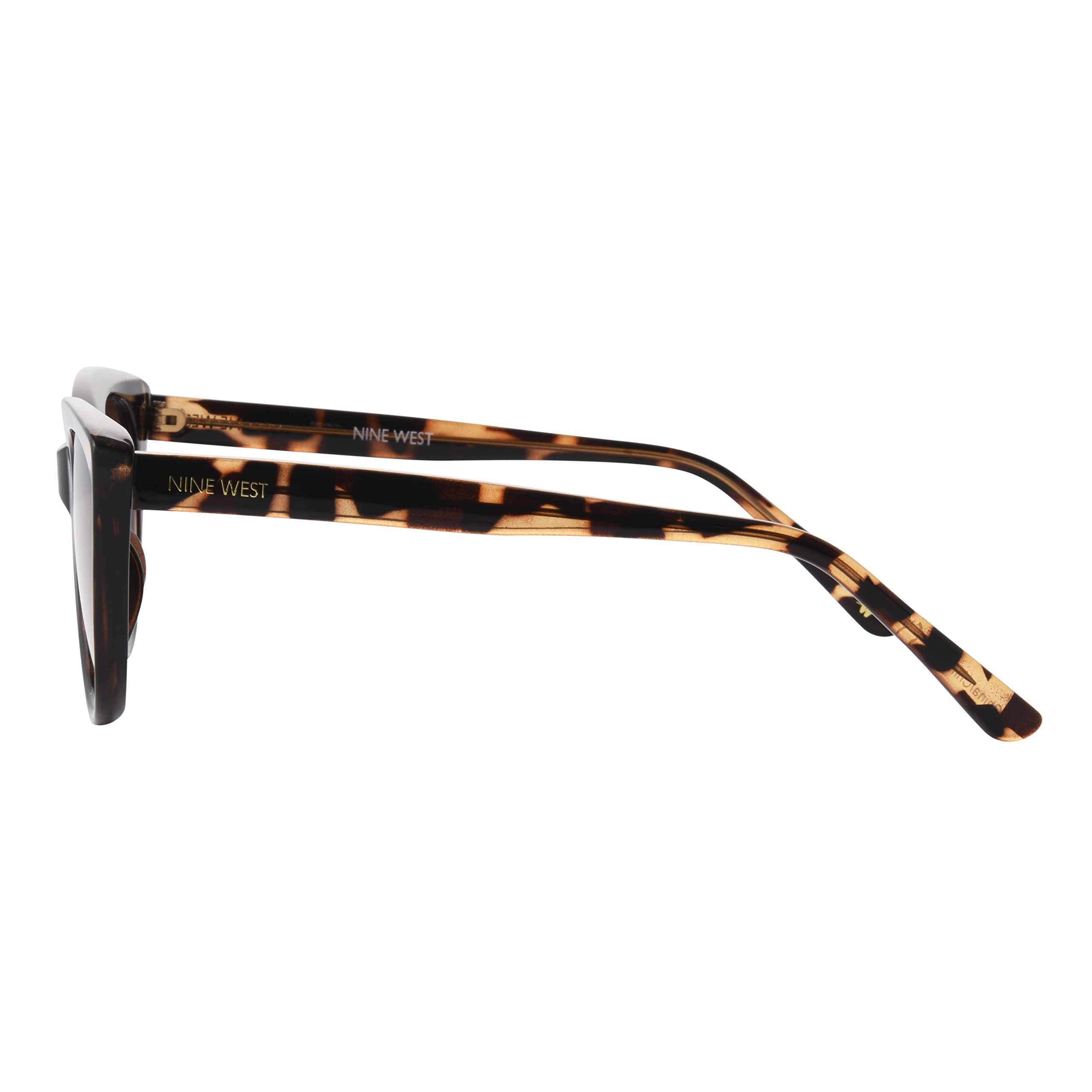 Foto 5 pulgar | Venta Internacional - Gafas de Sol Nine West Cora Cat Eye Brown Tortoise para Mujer