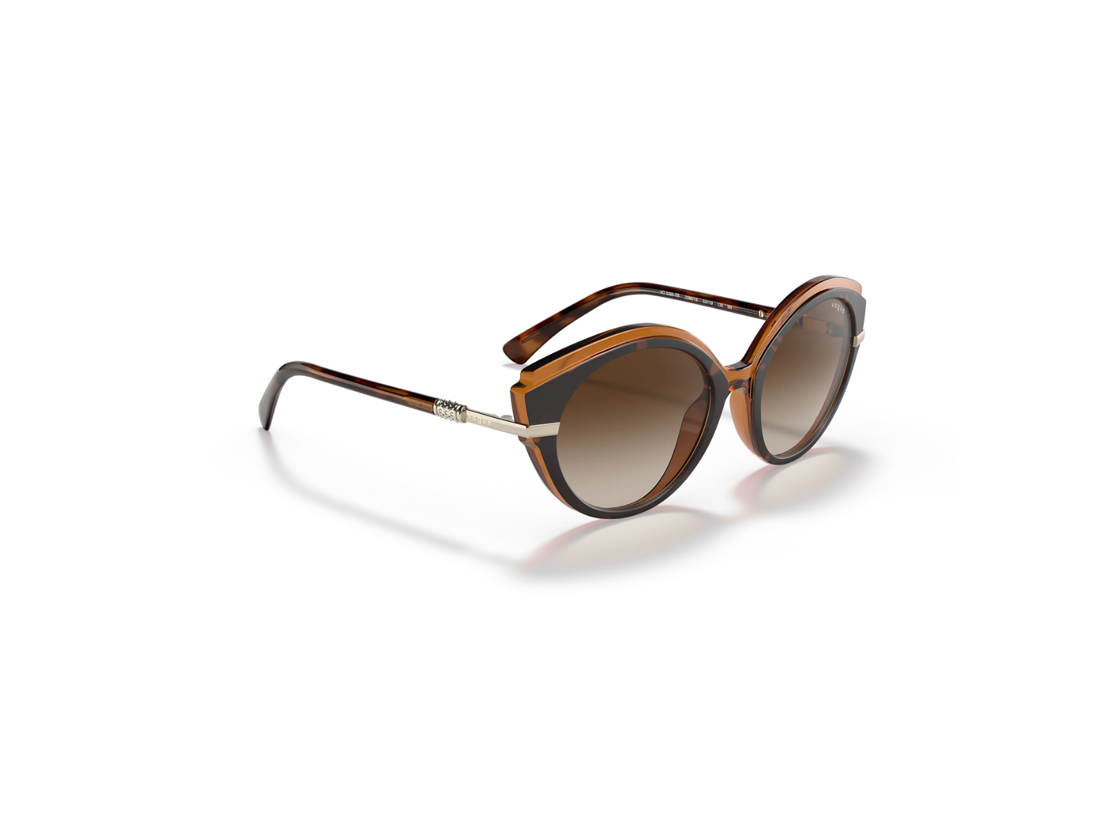 Foto 5 | Lentes De Sol Vogue Vo 5385sb 238613 Carey Sobre Marrón