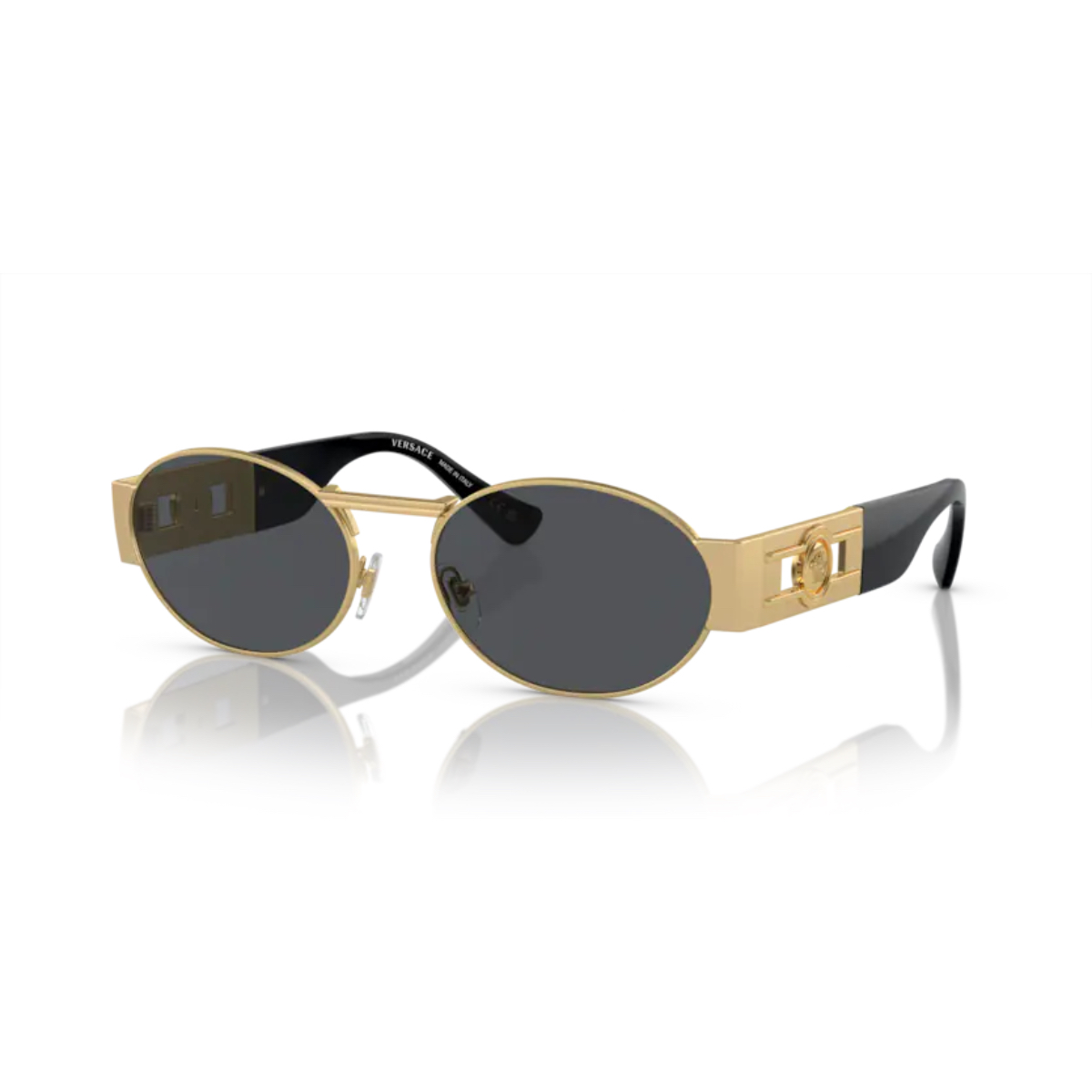 Foto 3 pulgar | Lentes de Sol Versace Ve2264 Medusa Deco Grises para Mujer