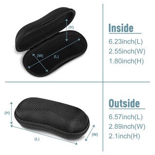 Foto 3 | Funda Para Gafas De Sol Fintie Hard Eva Shell A Prueba De Golpes Con Mosquetón - Venta Internacional