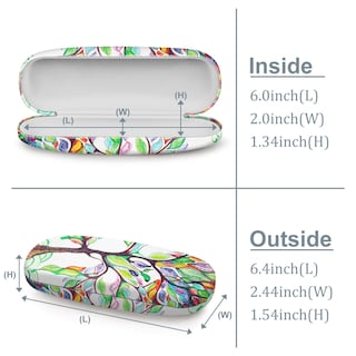 Foto 2 | Funda Para Gafas Fintie Hard Shell Love Tree Con Paño De Limpieza - Venta Internacional
