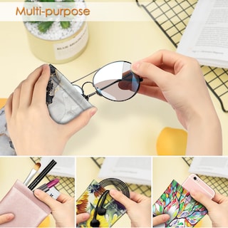 Foto 4 | Funda Para Gafas Fintie Cloudy Marble De Piel Vegana Con Tela - Venta Internacional