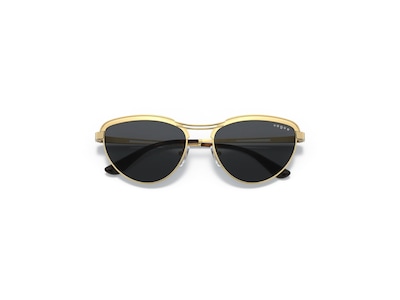 Foto 5 | Lentes de Sol Vogue Dorados para Mujer