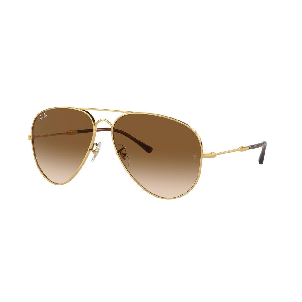 Lentes de Sol Rb3825 Old Aviator Transparente y Marrón Ray-ban