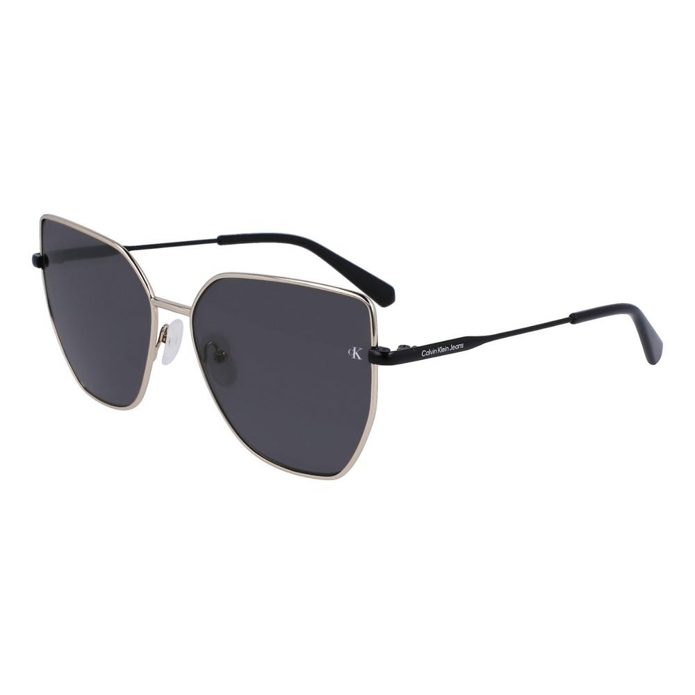 Foto 2 pulgar | Lentes de Sol Calvin Klein Jeans Ckj23202s Dorado y Negro para Mujer