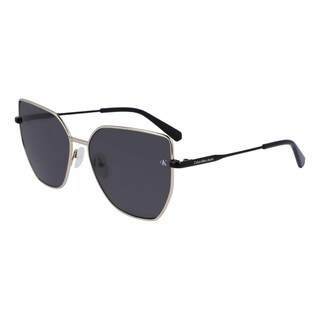 Foto 1 | Lentes de Sol Calvin Klein Jeans Ckj23202s Dorado y Negro para Mujer