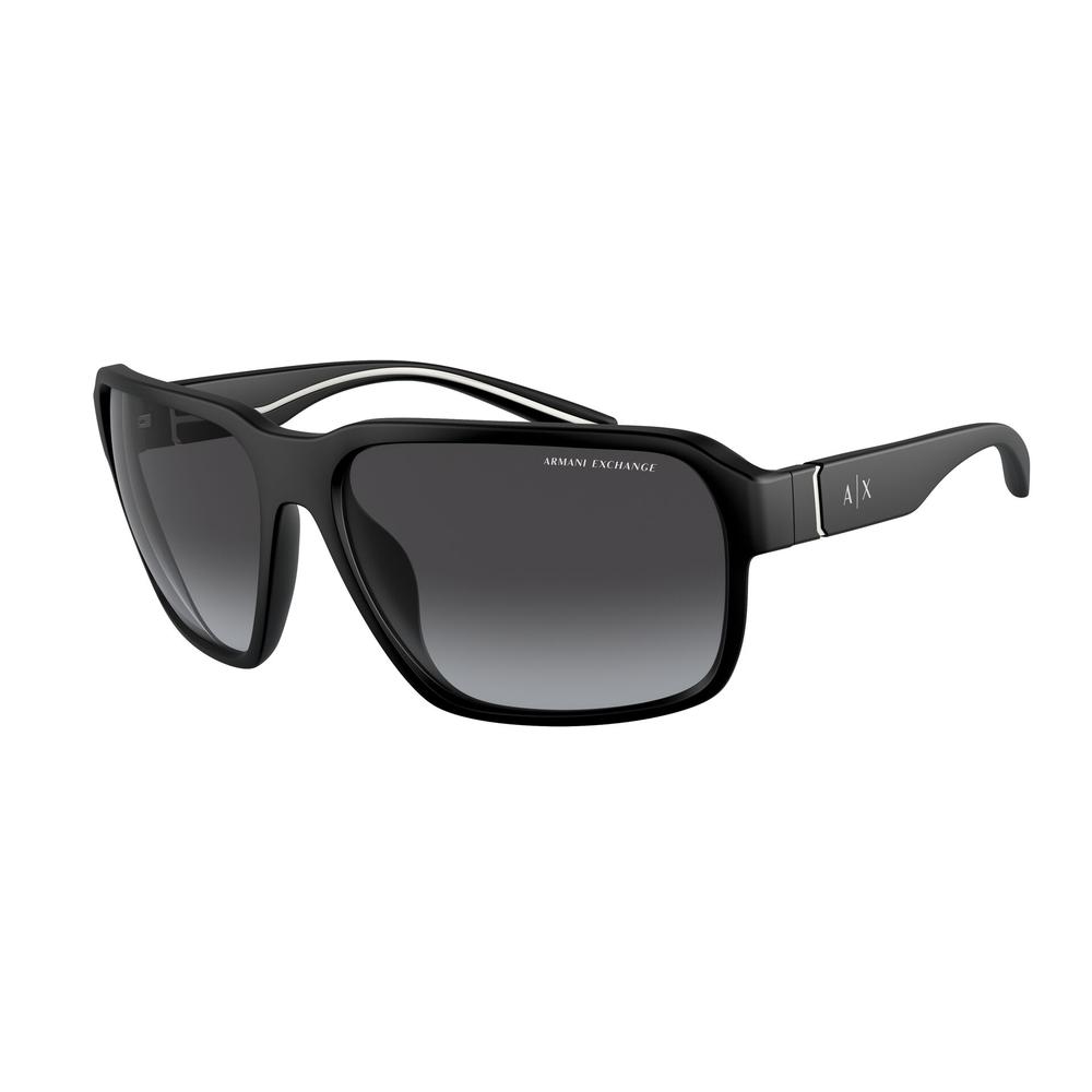 Lentes de Sol Armani Exchange Gris Oscuro Degradé a Gris Claro para Mujer