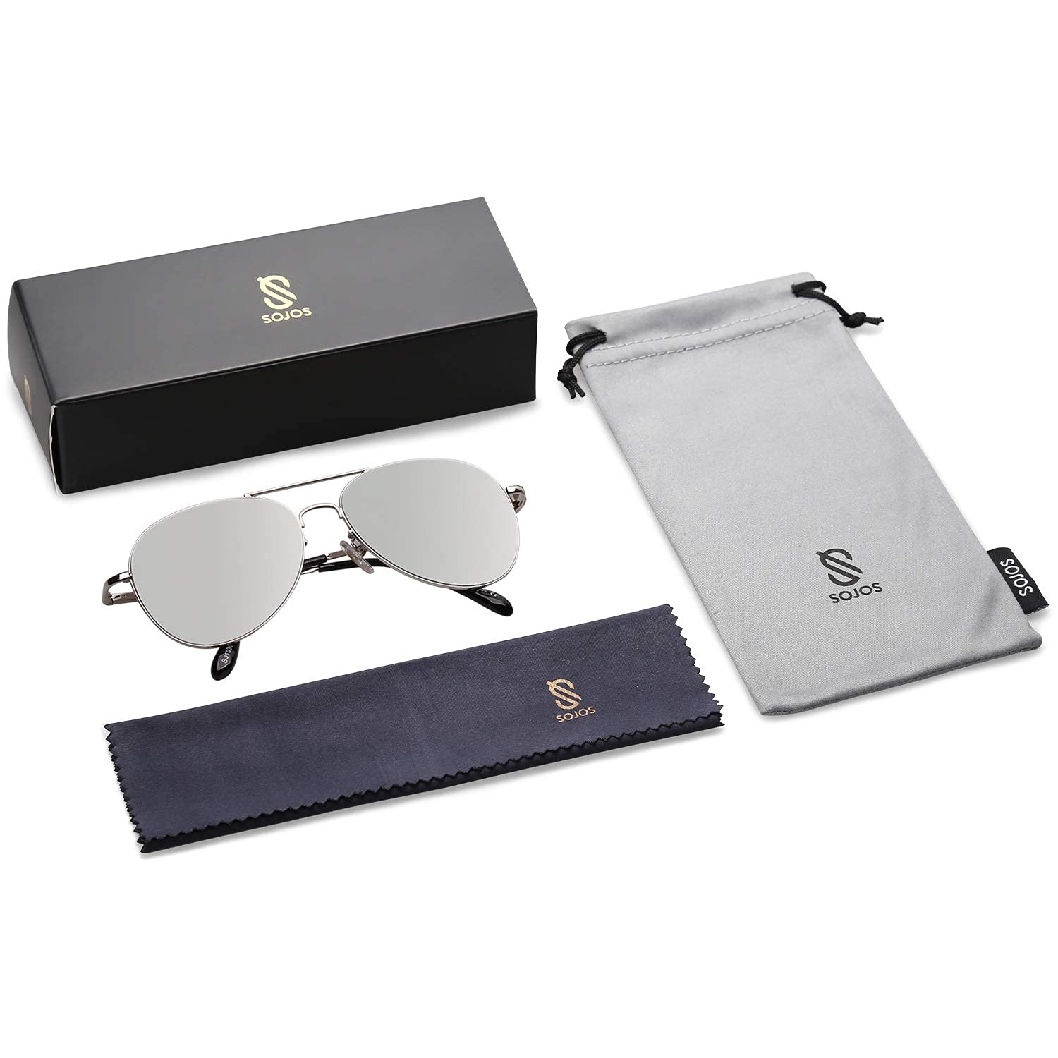 Foto 6 pulgar | Lentes de Sol Sojos Classic Aviator- Venta Internacional