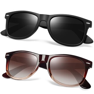 Foto 1 | Gafas de Sol Joopin Square Negras Polarizadas UV400 1 Par Unisex - Venta Internacional
