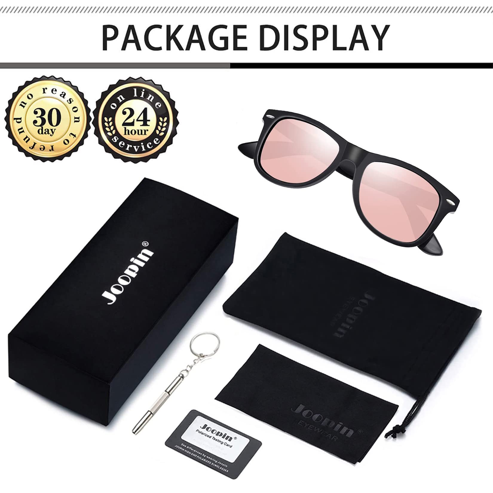 Foto 5 | Gafas de Sol Joopin Trendy Square Oversized Polarized UV400 - Venta Internacional