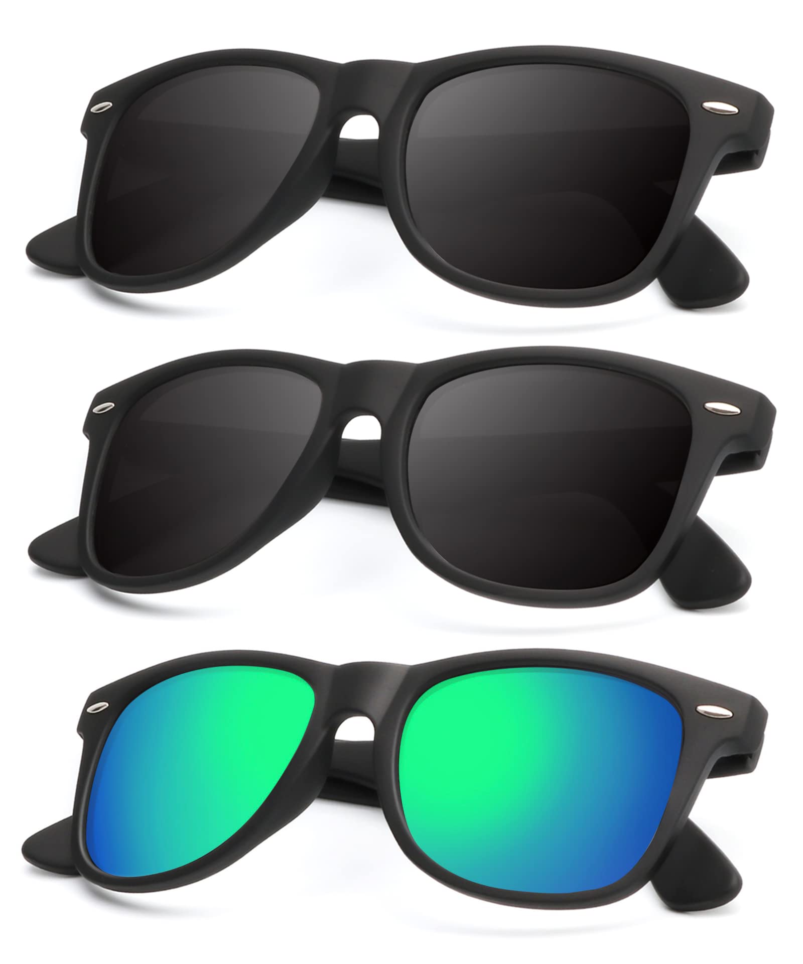 Foto 2 pulgar | Gafas de Sol Kaliyadi Polarizadas Acabado Mate y Bloqueo Uv 3 piezas - Venta Internacional