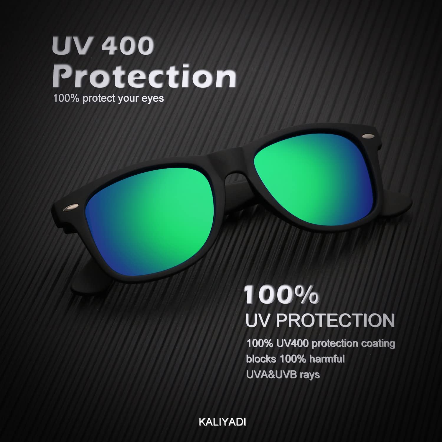 Foto 4 pulgar | Gafas de Sol Kaliyadi Polarizadas Acabado Mate y Bloqueo Uv 3 piezas - Venta Internacional