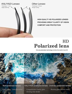 Foto 5 | Gafas de Sol Kaliyadi Polarizadas Acabado Mate y Bloqueo Uv 3 piezas - Venta Internacional