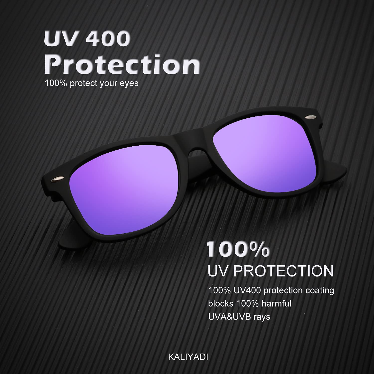 Foto 3 pulgar | Gafas de Sol Kaliyadi Polarizadas con Acabado Mate y Bloqueo Uv 3 Piezas  - Venta Internacional