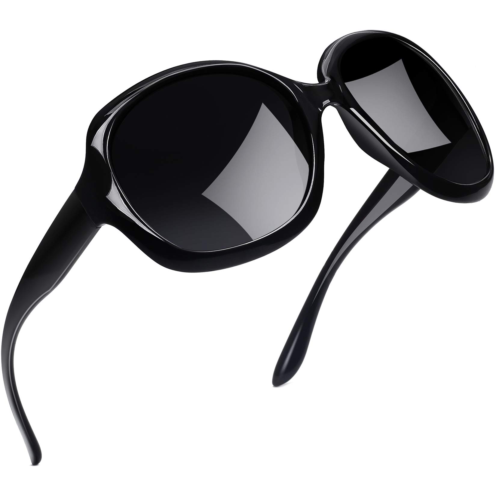 Foto 1 | Gafas de Sol Joopin Oversized Trendy Polarizadas Negras para Mujer - Venta Internacional