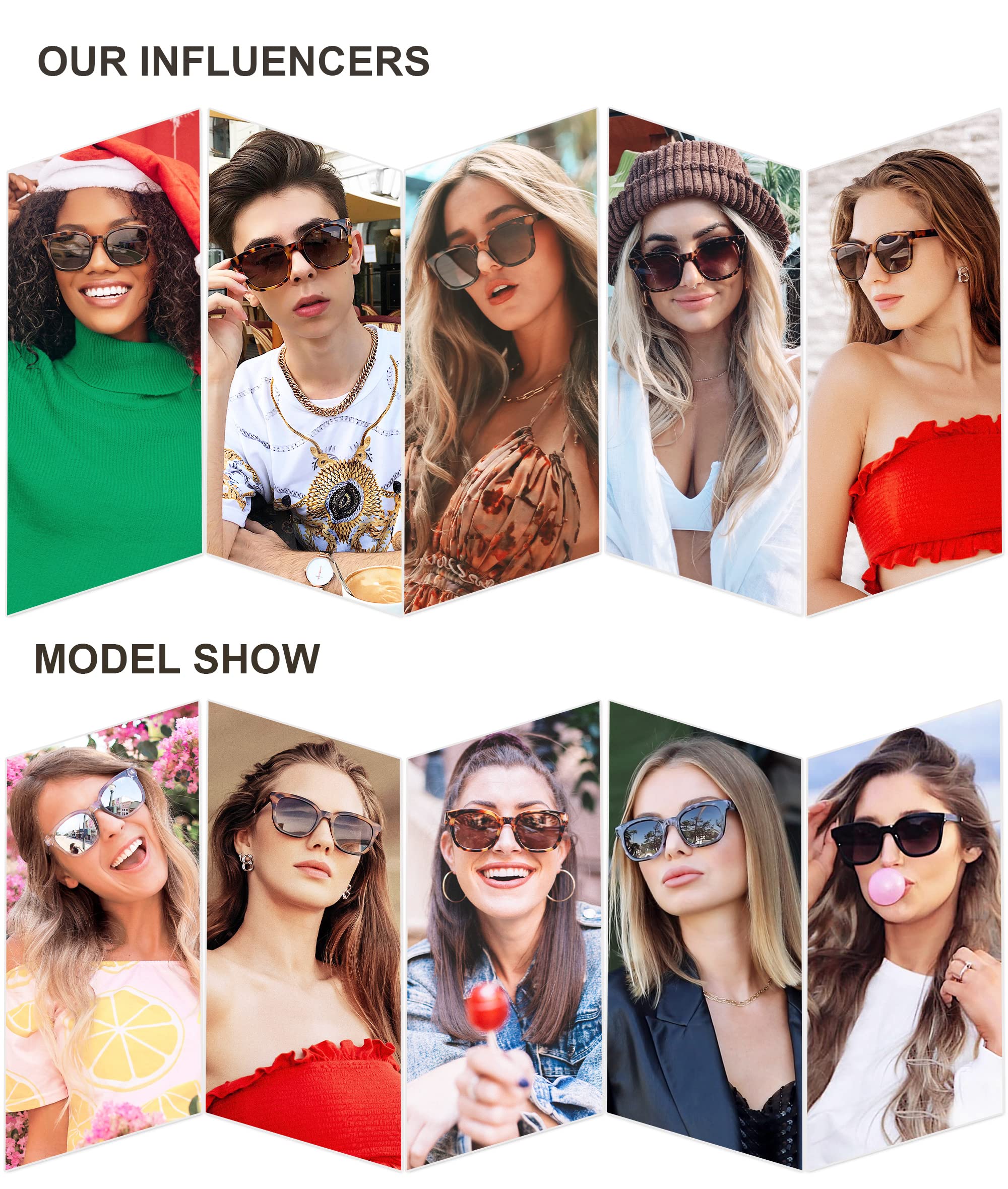 Foto 5 pulgar | Gafas de Sol Sojos Classic Square Polarized UV400 - Venta Internacional