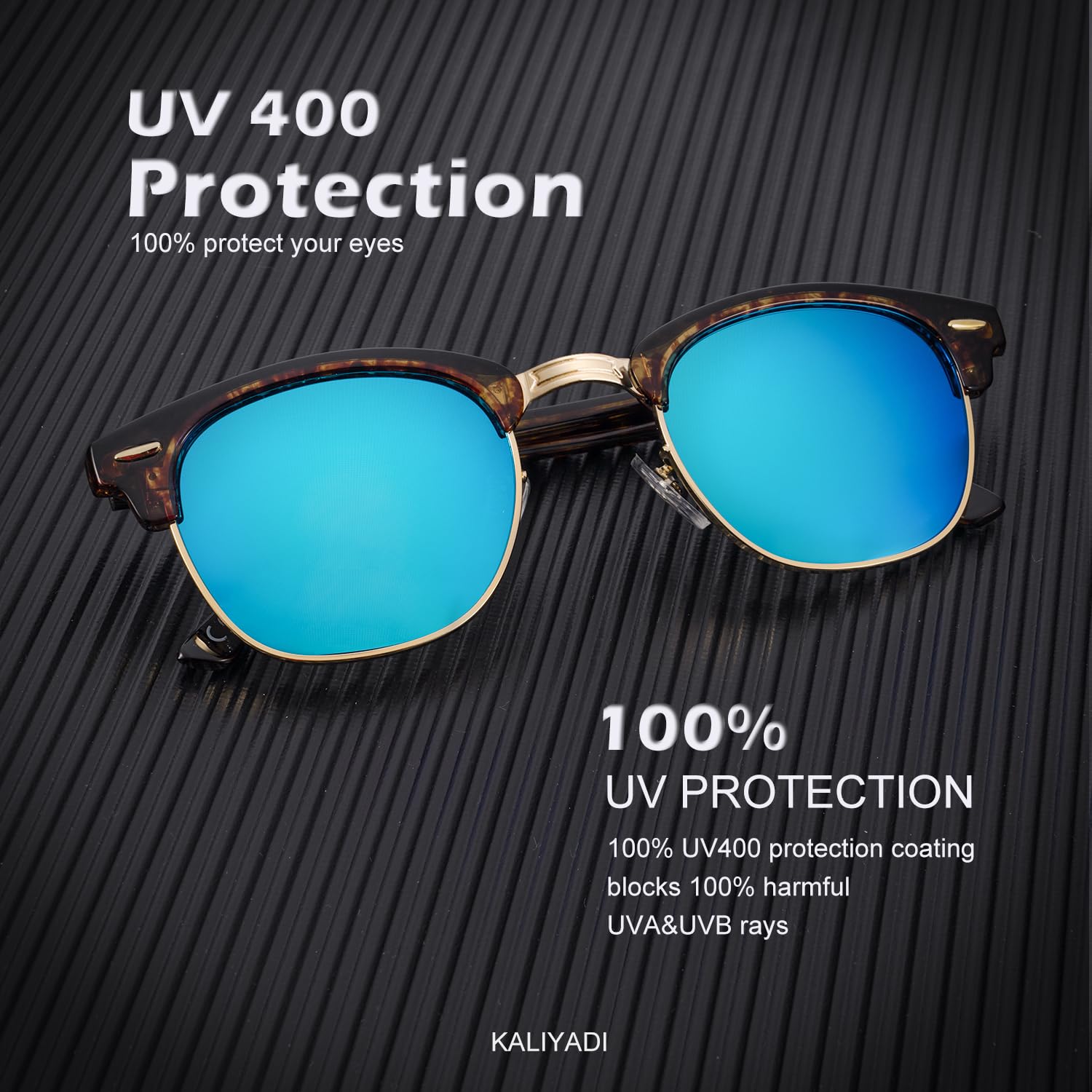 Foto 3 pulgar | Gafas de Sol Kaliyadi con Lentes de Vidrio Protección Uv - Venta Internacional
