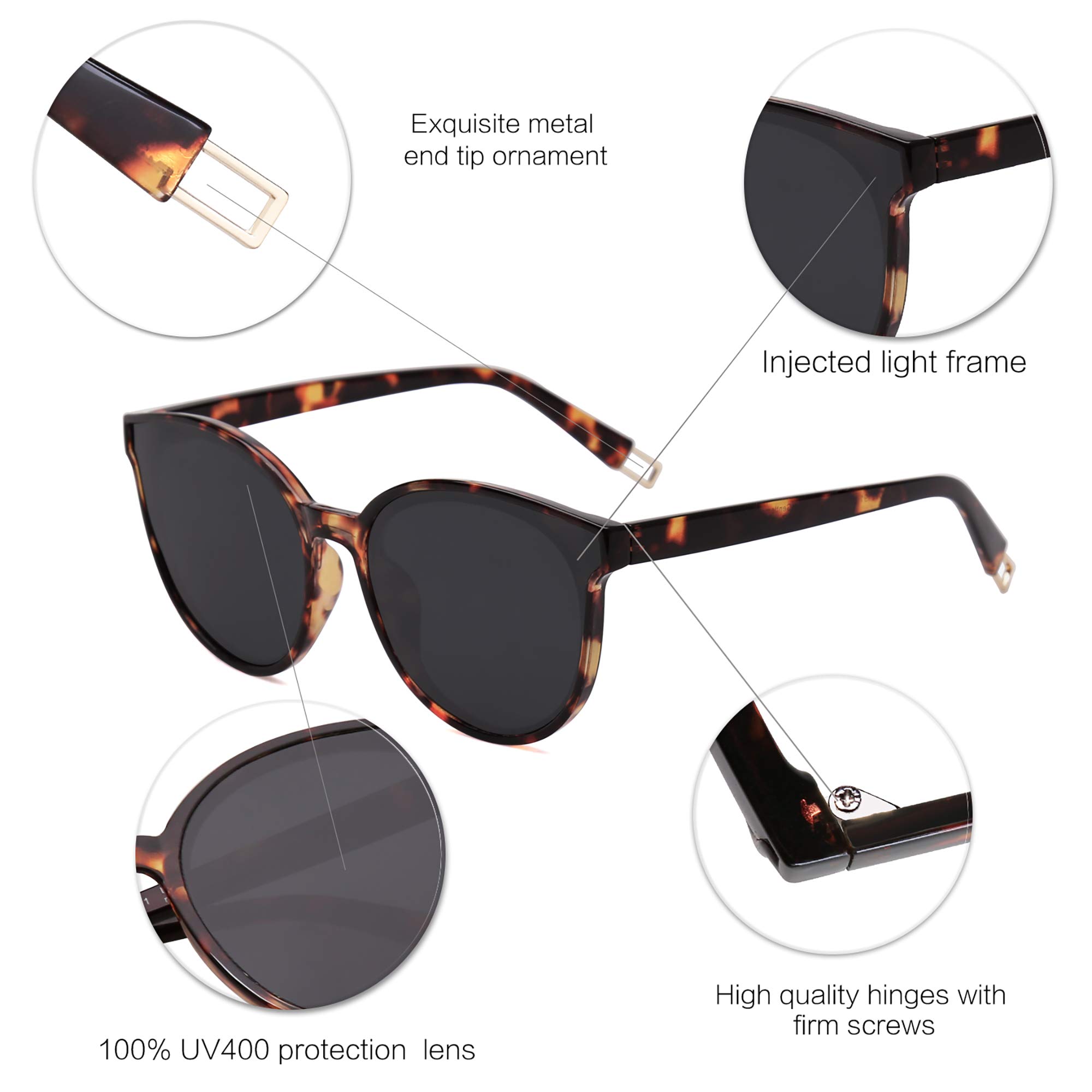 Foto 5 pulgar | Gafas de Sol Sojos Fashion Round Sj2057 para Mujer - Venta Internacional