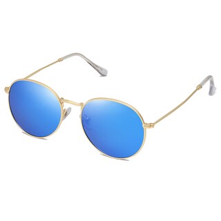 Foto 2 | Gafas de Sol Sojos Sj1014 Redondas Polarizadas Uv400 - Venta Internacional