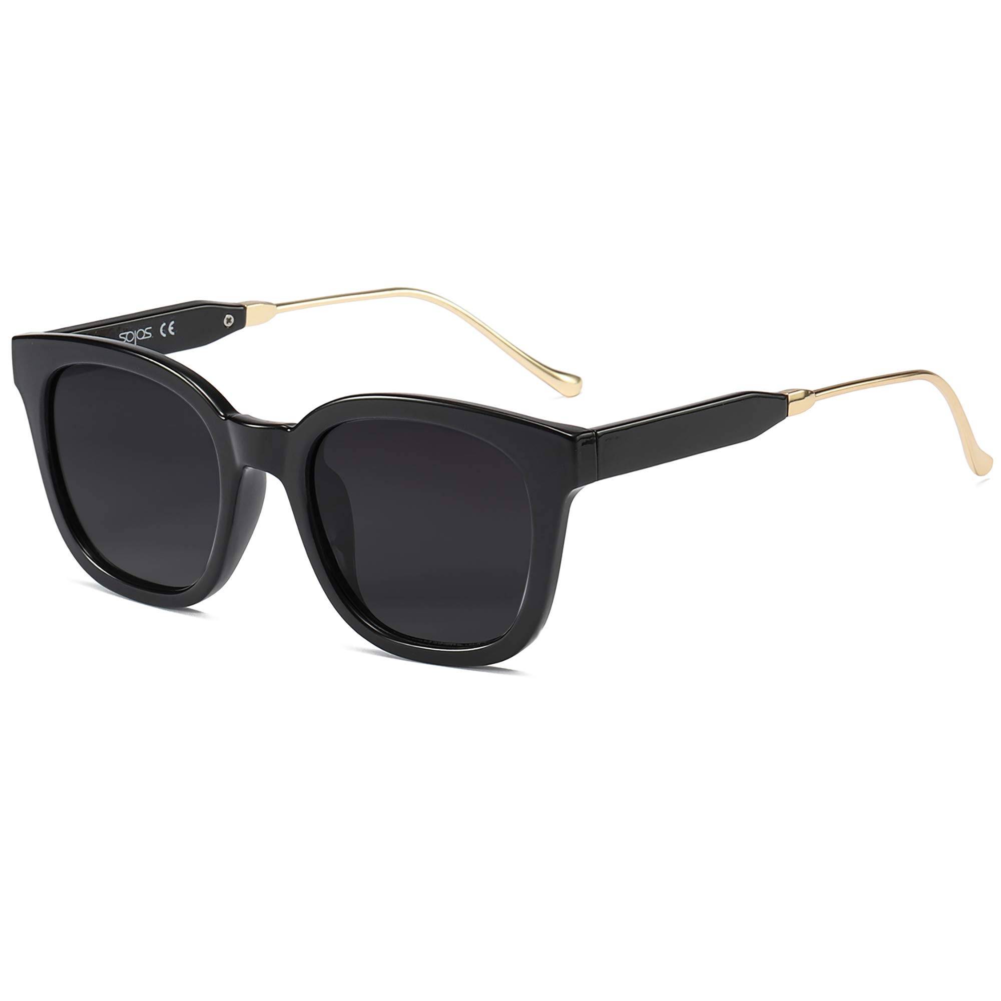 Foto 2 pulgar | Gafas De Sol Sojos Classic Square Polarized Uv400 Black - Venta Internacional.