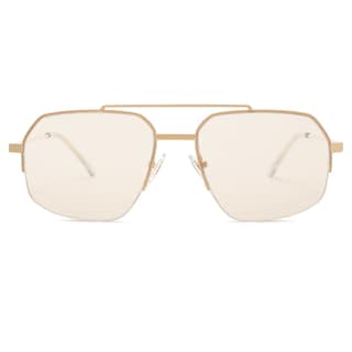 Foto 3 | Gafas De Sol Sojos Aviator Sj1191, Semisin Montura, Marrón Claro - Venta Internacional.