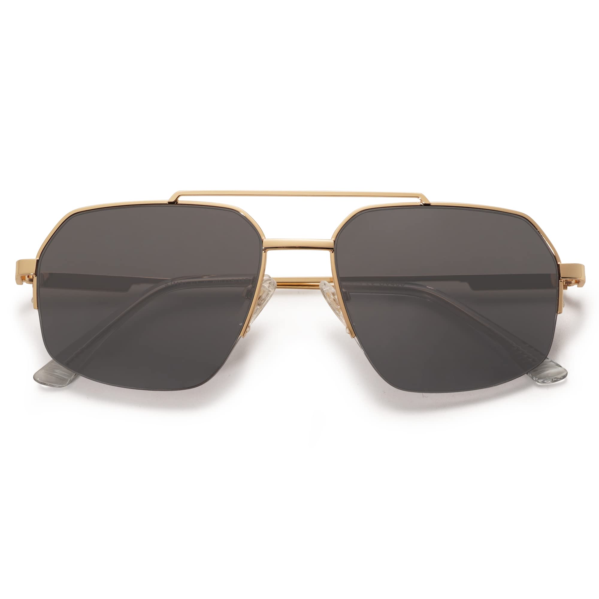 Gafas De Sol Sojos Aviator Sj1191 Con Montura De Metal Dorado Para Hombres/mujeres - Venta Internacional.