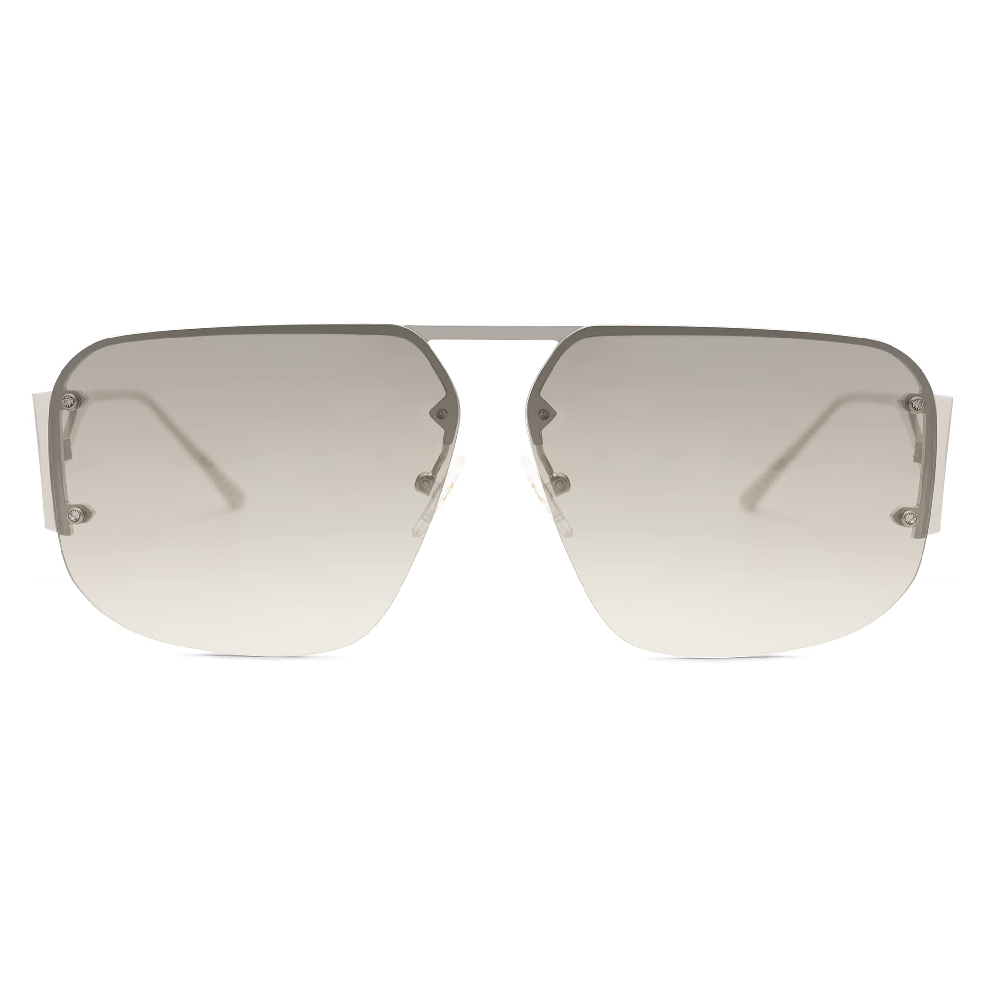 Gafas De Sol Sojos Aviator Sj1192 Con Montura Metálica Plateada Para Hombres/mujeres - Venta Internacional.