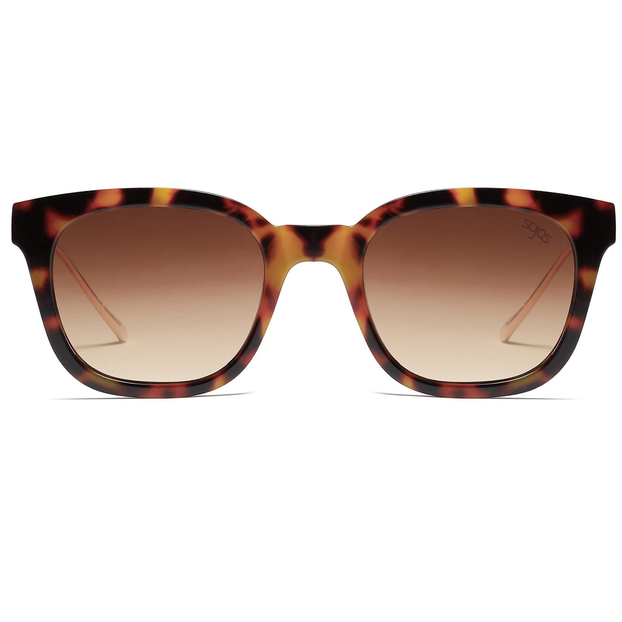 Foto 3 pulgar | Gafas De Sol Sojos Classic Square Polarized Uv400 Amber Tortoise - Venta Internacional.