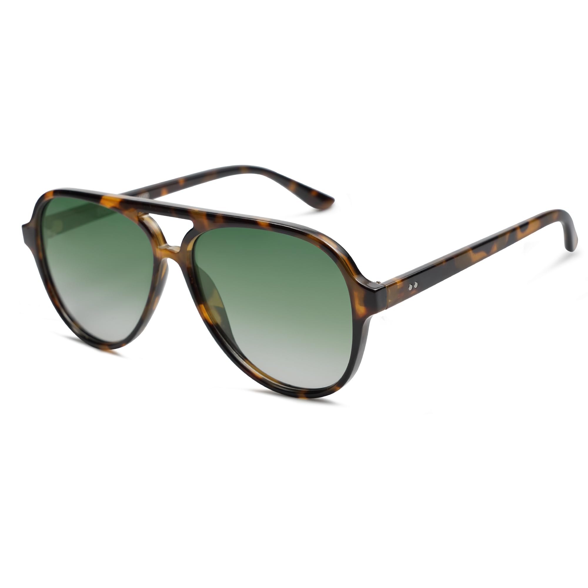 Foto 2 pulgar | Gafas De Sol Sojos Classic Polarized Aviator Sj2201 Tortoise - Venta Internacional.