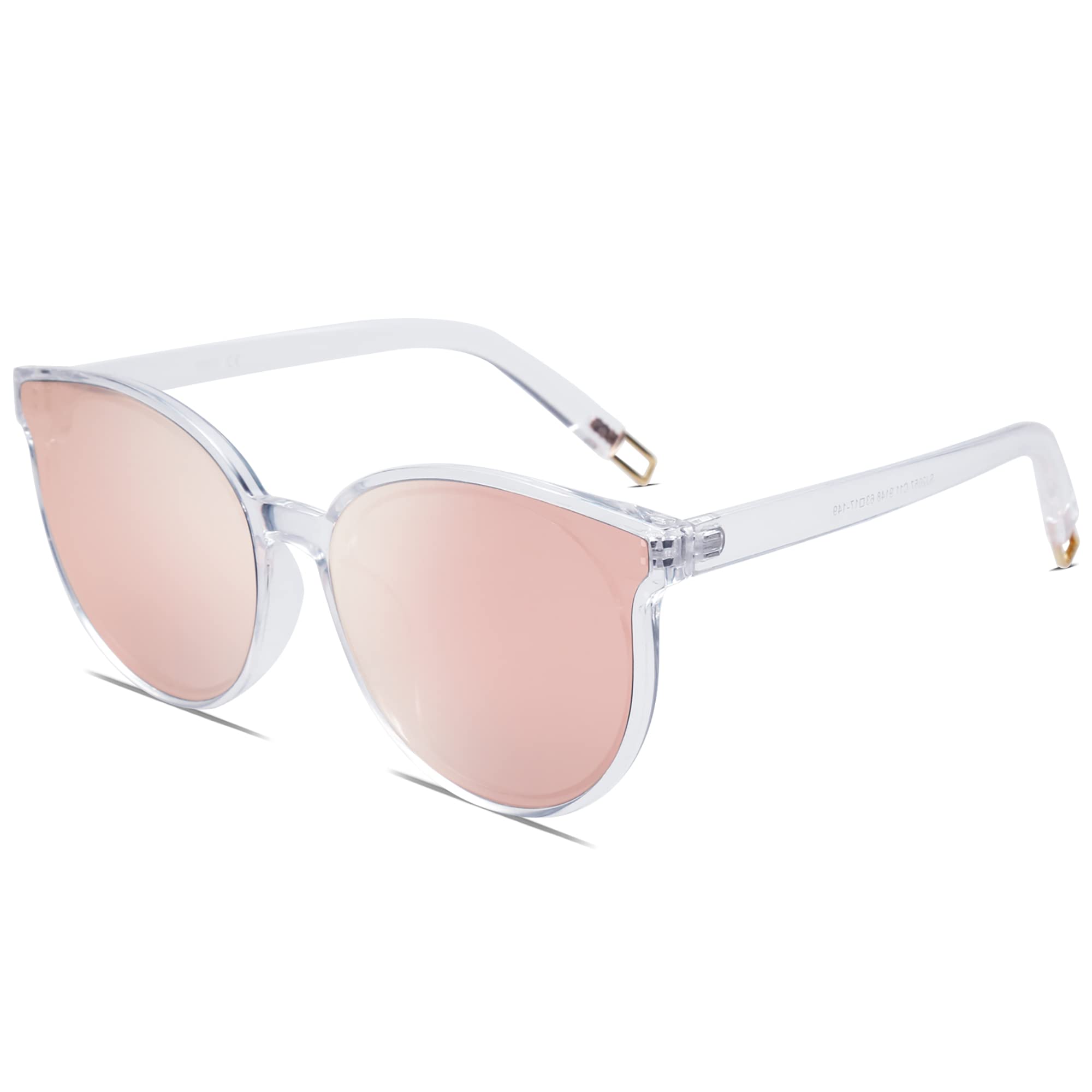 Foto 2 pulgar | Gafas de Sol Sojos Fashion Round Sj2057 Transparentes con Rosa Unisex - Venta Internacional