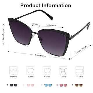 Foto 4 | Gafas de Sol Sojos Cateye Sj1086 para Mujer - Venta Internacional