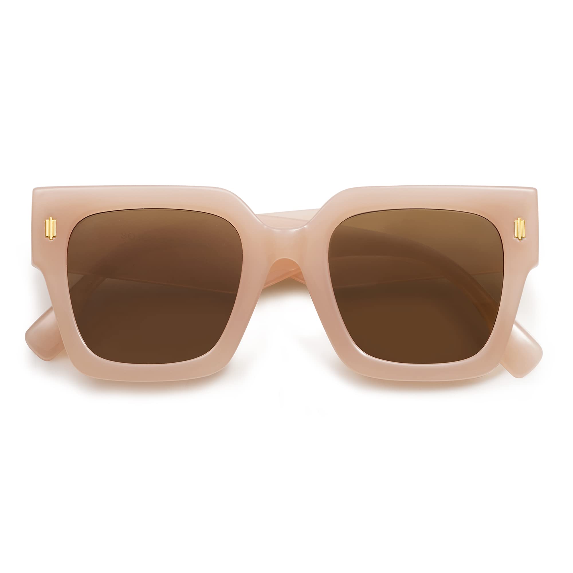 Foto 4 pulgar | Gafas de Sol Sojos Vintage Oversized Square Sj2194 para Mujer - Venta Internacional