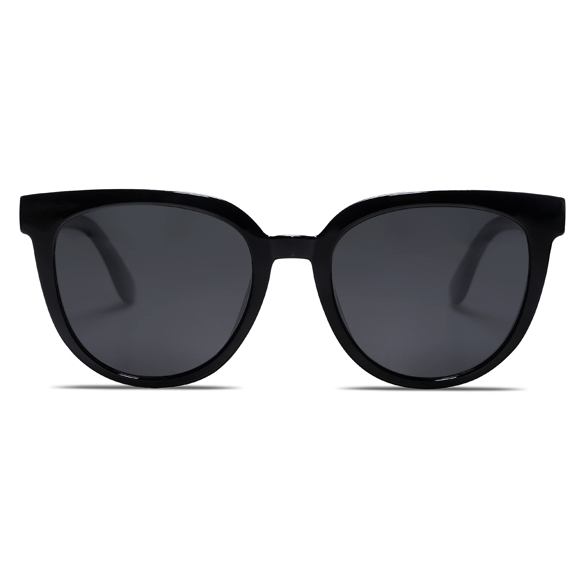 Gafas de Sol Sojos Sj2175 Redondas Polarizadas Negras para Mujer - Venta Internacional